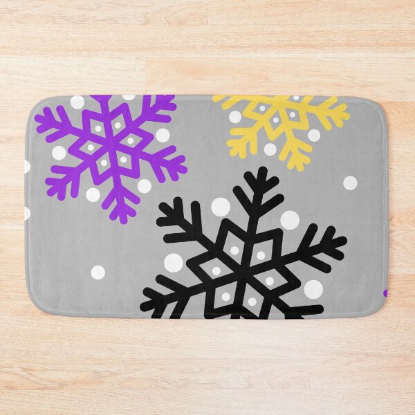 Item preview, Non-Binary Snowflakes AOP designed and sold by VirtualFaries.