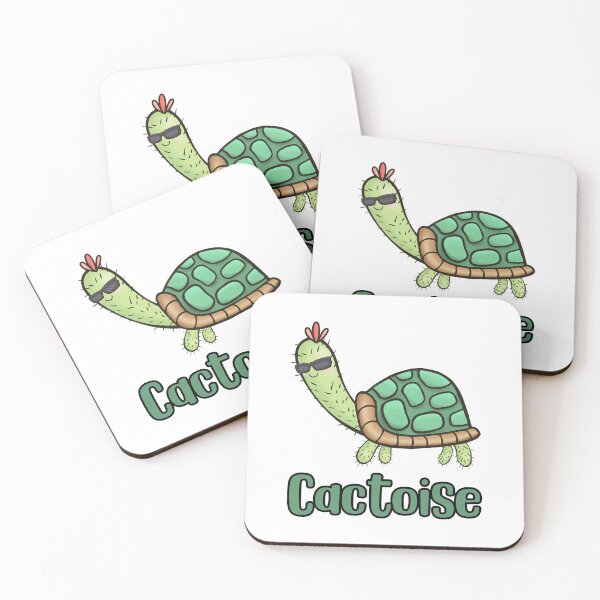 Item preview, Cute Cactoise Cactus Tortoise designed and sold by HappyLifeCreate.