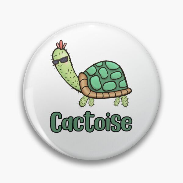 Item preview, Cute Cactoise Cactus Tortoise designed and sold by HappyLifeCreate.