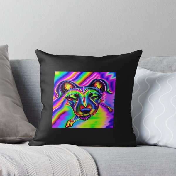 Item preview, Rainbow Doggy Abstraction Pets Dog Puppy Love Spectacular Doglove designed and sold by ValleyDream.