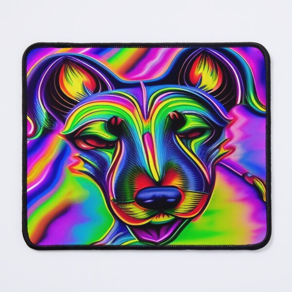 Item preview, Rainbow Doggy Abstraction Pets Dog Puppy Love Spectacular Doglove designed and sold by ValleyDream.