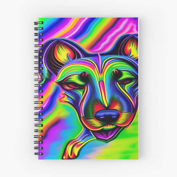 Item preview, Rainbow Doggy Abstraction Pets Dog Puppy Love Spectacular Doglove designed and sold by ValleyDream.