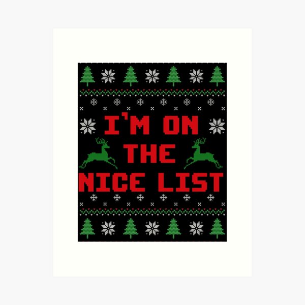 Item preview, Copy of Merry Christmas Bitches Green and Red Ugly Christmas Sweather designed and sold by RepublicOfFire.