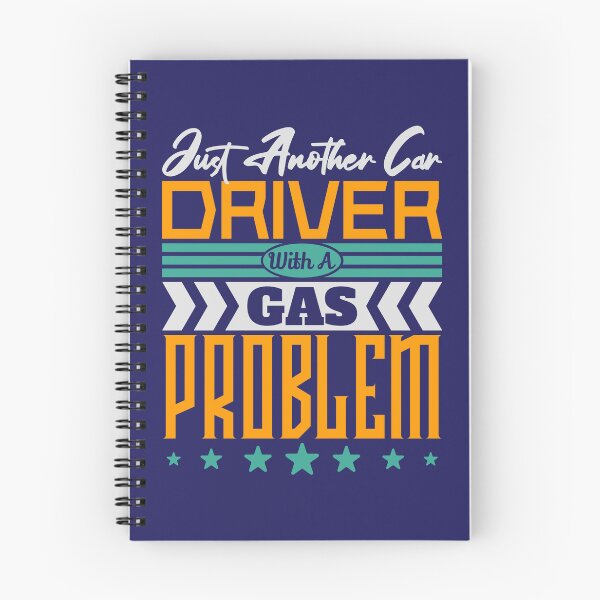 Item preview, Just Another Car Driver With A Gas Problem (Dark Blue-Magenta Colour Accessories) designed and sold by TextAndVectors.