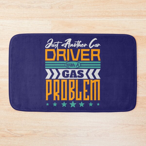 Item preview, Just Another Car Driver With A Gas Problem (Dark Blue-Magenta Colour Accessories) designed and sold by TextAndVectors.