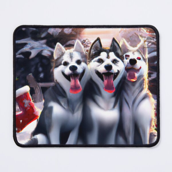 Item preview, christmas dogs designed and sold by elevatedPrints.