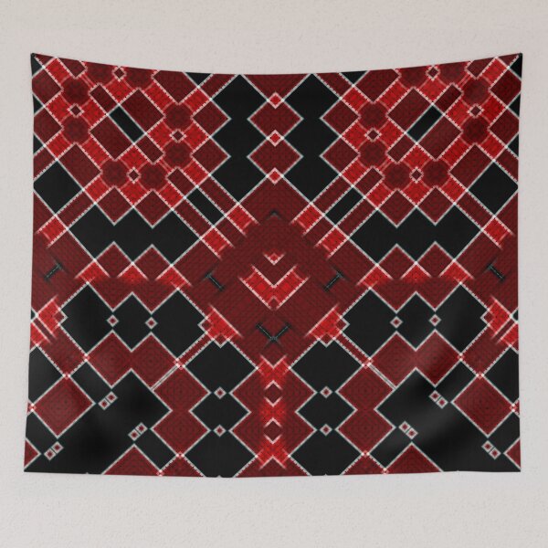 Item preview, UNFORGETTABLE WEST INDIES CHRISTMAS TRINIDAD AND TOBAGO SOUVENIRS - UNIQUE ABSTRACT CARIBBEAN GEOMETRIC PATTERN - GREAT TRINIDADIAN VIBES FLAG INSPIRATION designed and sold by Ralek.