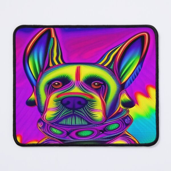 Item preview, Rainbow Doggy Abstraction Pets Dog Puppy Love Spectacular Doglove designed and sold by ValleyDream.