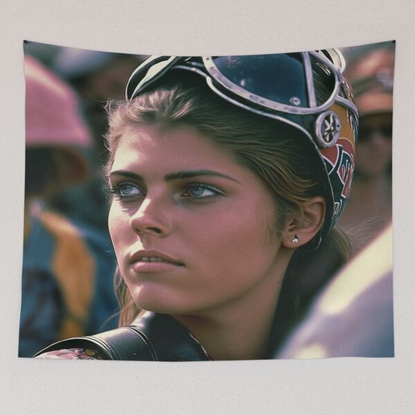 Artikelvorschau, 1960er Biker Girl #2 entworfen und verkauft von Hellbent Media.