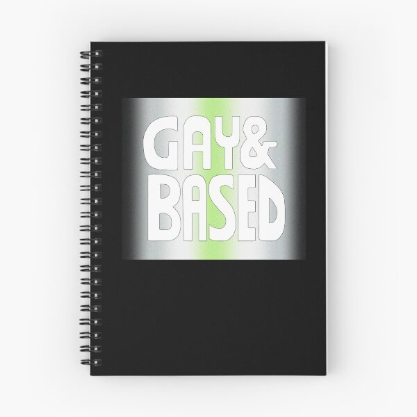 Item preview, Gay & Based Agender Pride Colorway designed and sold by Soaked-N-Bleach.