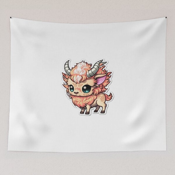 Item preview, funny Sunstone Goat colorful  designed and sold by sparkzeno.