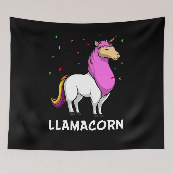 Item preview, Llamacorn Unicorn Llama Alpaca designed and sold by underheaven.