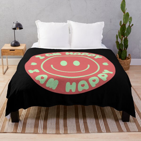 Item preview, I Am Happy Smiley Face designed and sold by NinniShop.