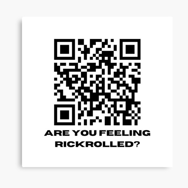 Rickroll Funny DQw4w9WgXcQ Sticker By DragonJake