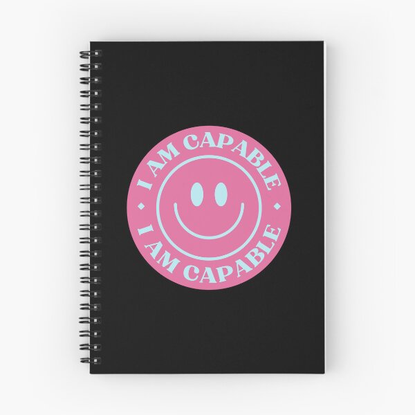 Item preview, I Am Capable Smiley Face designed and sold by NinniShop.