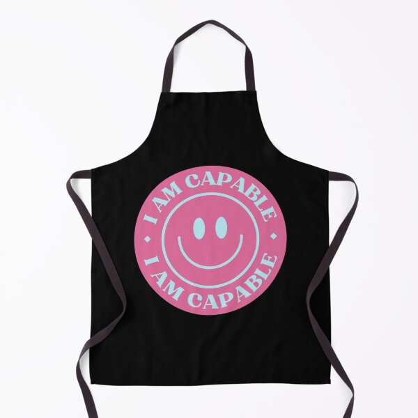 Item preview, I Am Capable Smiley Face designed and sold by NinniShop.