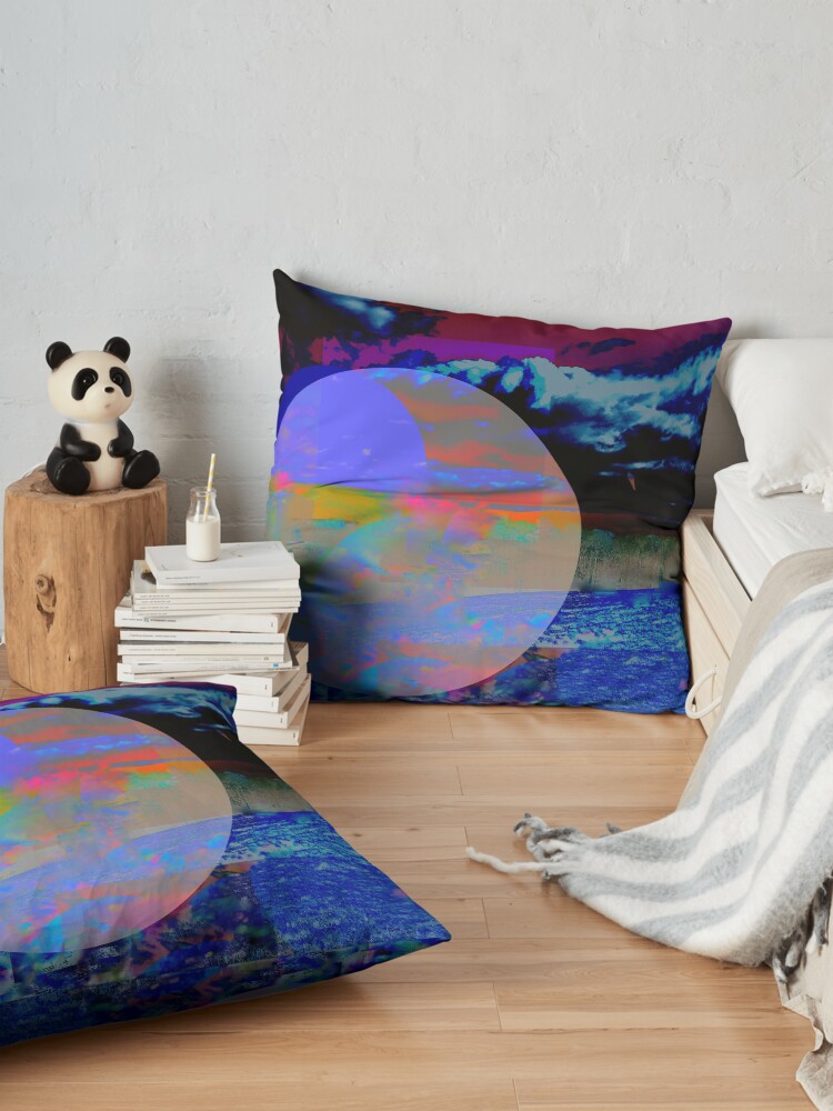Alternate view of Sky 3 Floor Pillow