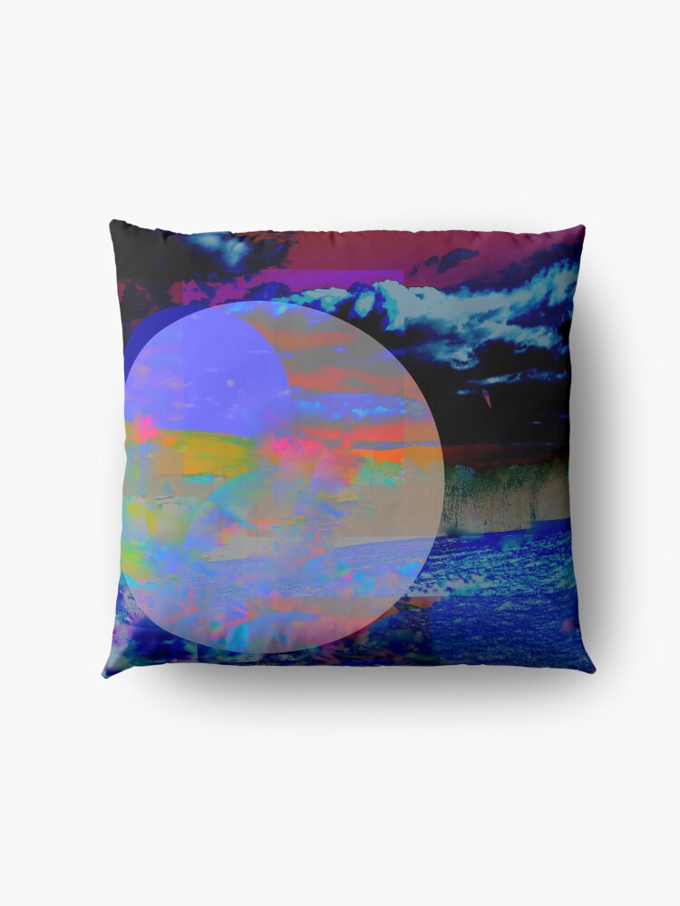 Alternate view of Sky 3 Floor Pillow