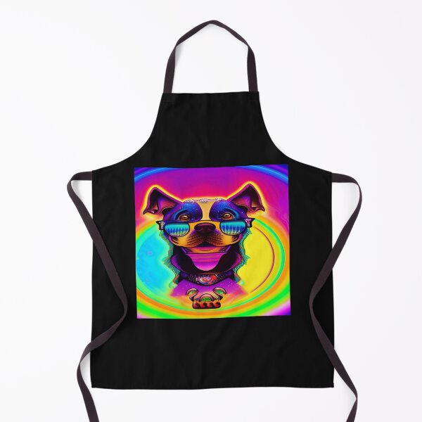 Item preview, Rainbow Doggy Abstraction Pets Dog Puppy Love Spectacular Doglove designed and sold by ValleyDream.