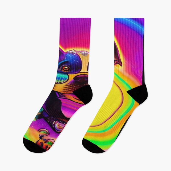 Item preview, Rainbow Doggy Abstraction Pets Dog Puppy Love Spectacular Doglove designed and sold by ValleyDream.