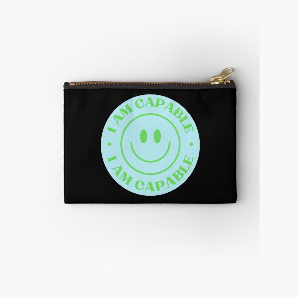 Item preview, I Am Capable Smiley Face designed and sold by NinniShop.