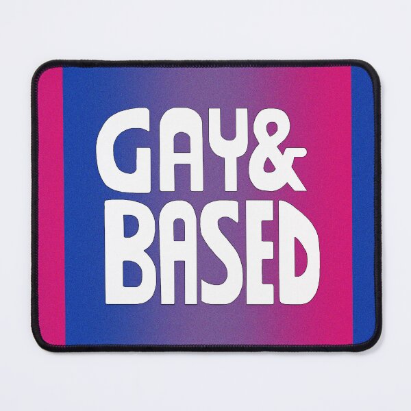 Item preview, Gay & Based Bisexual Pride Colorway designed and sold by Soaked-N-Bleach.