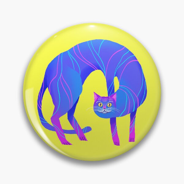 Item preview, Psychedelic Crypto Cat designed and sold by TosikArt.