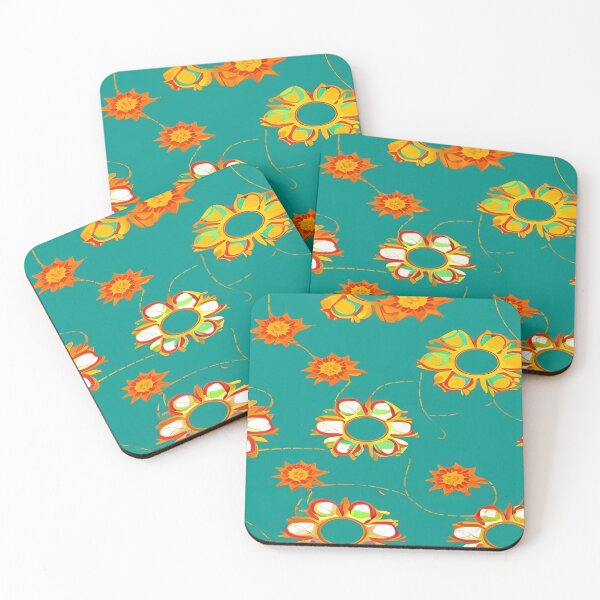 Item preview, Abstraction illustrative rosery Colorful hippie style Splash Flowers Imagination of dream  桜 world art bloomcore designed and sold by ValleyDream.
