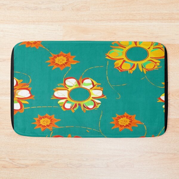 Item preview, Abstraction illustrative rosery Colorful hippie style Splash Flowers Imagination of dream  桜 world art bloomcore designed and sold by ValleyDream.