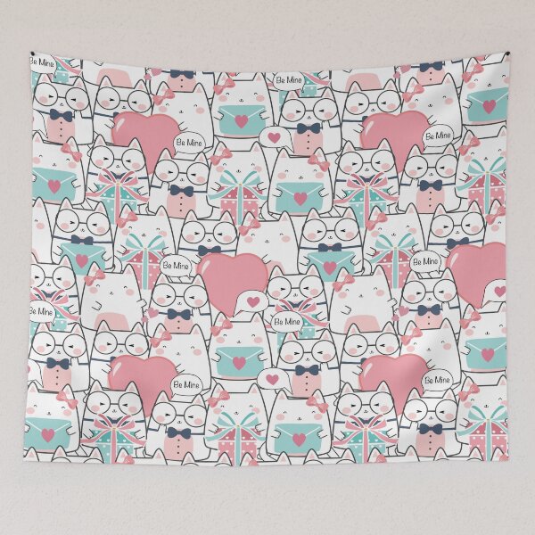 Item preview, Anime cute cat Colorful emerald green pattern design. Rabbits iPhone or Samsung Phone Case Cover designed and sold by RoManSmArt.