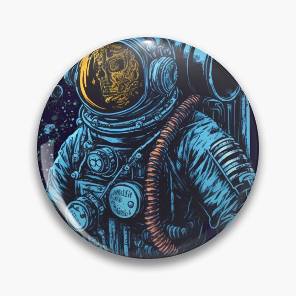 Item preview, Grotesque Astronaut designed and sold by CartoonrBOY.