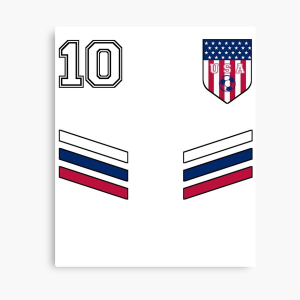 USA Jersey Soccer, Retro 10 American Football USA Soccer Essential T-Shirt  for Sale by Kriter Hamza