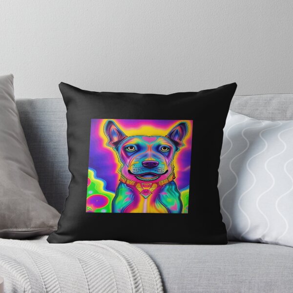 Item preview, Rainbow Doggy Abstraction Pets Dog Puppy Love Spectacular Doglove designed and sold by ValleyDream.