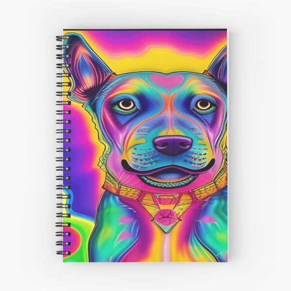 Item preview, Rainbow Doggy Abstraction Pets Dog Puppy Love Spectacular Doglove designed and sold by ValleyDream.
