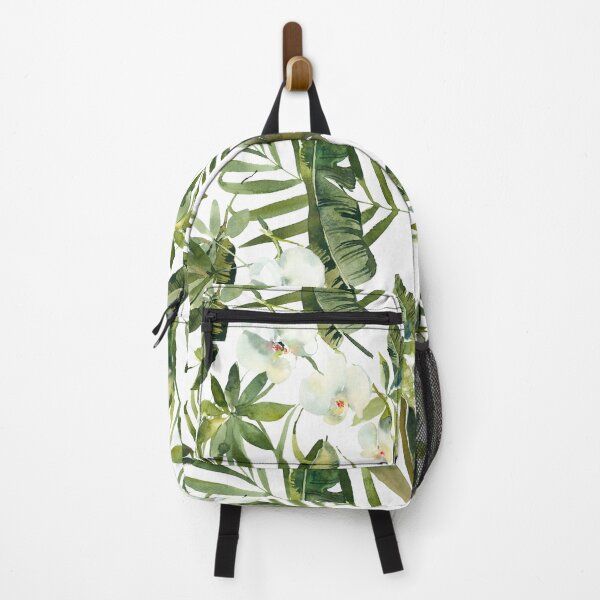 Item preview, White Orchid Flower Pattern designed and sold by WildAliceArt.