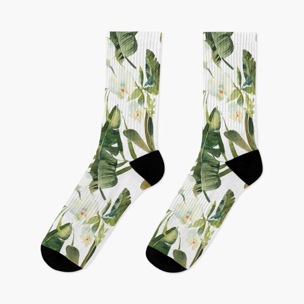 Item preview, White Orchid Flower Pattern designed and sold by WildAliceArt.