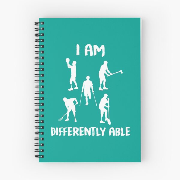 Item preview, I Am Differently Able T-Shirt for Amputees  designed and sold by HighEndLowCost.
