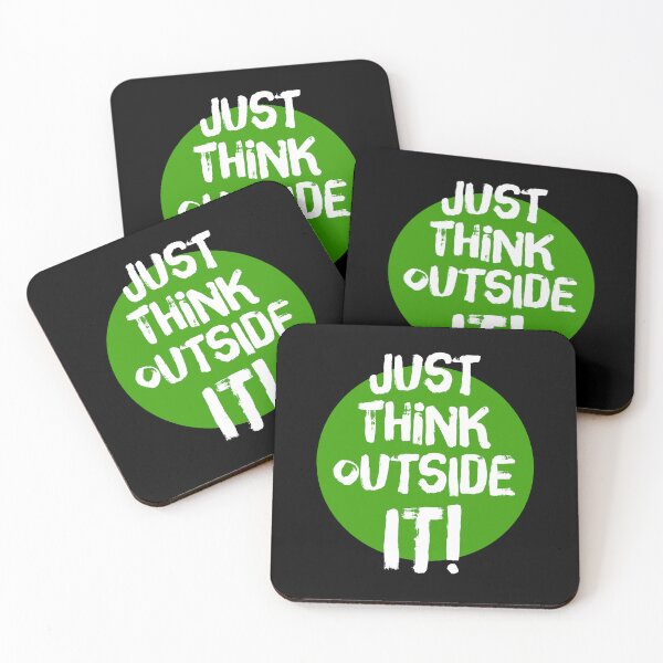 Item preview, Just Think outside it | think outside the box | think outside the circle designed and sold by Giovanni-c.