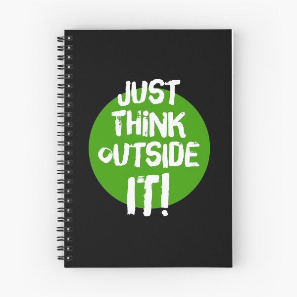 Item preview, Just Think outside it | think outside the box | think outside the circle designed and sold by Giovanni-c.