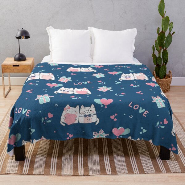 Item preview, Anime cute cat couple Colorful  pattern design. Rabbits iPhone or Samsung Phone Case Cover designed and sold by RoManSmArt.