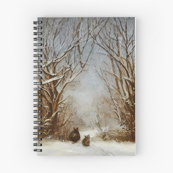 Item preview, Rustic Winter Morning Landscape Pastel Painting designed and sold by DigitalMandy.
