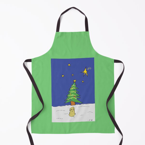 Item preview, Christmas Tree And Dog Christmas Card designed and sold by K D Graves Photography.