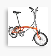 Orange Brompton Canvas Print
