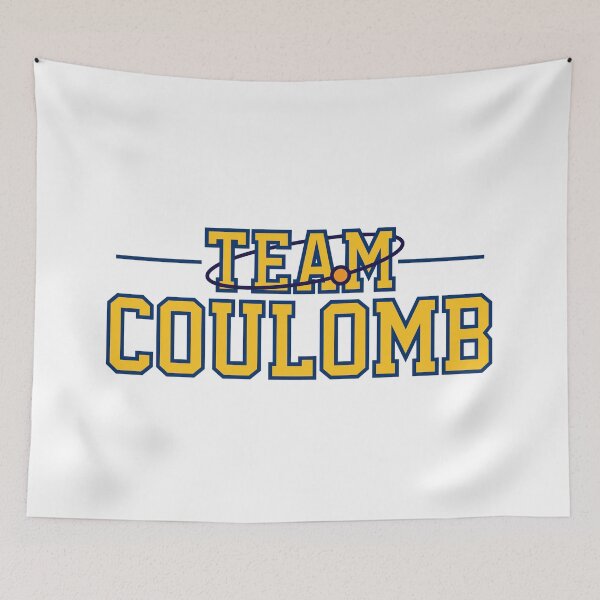 Item preview, Team Coulomb - SI Base Unit Wars designed and sold by -HG-.