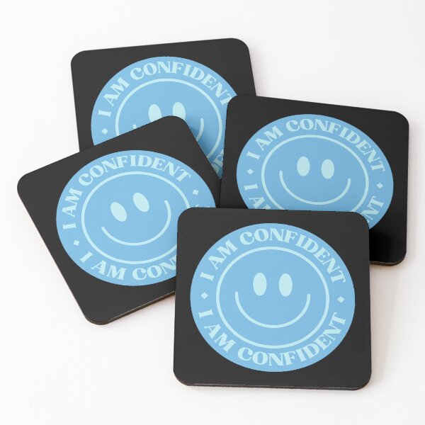 Item preview, I Am Confident Smiley Face designed and sold by NinniShop.