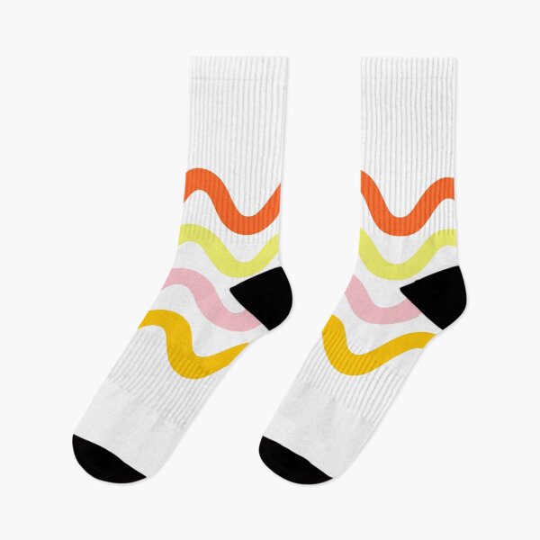 Item preview, Colorful Retro Vintage Wavy Strip Pattern designed and sold by luckymooninc.