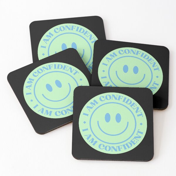 Item preview, I Am Confident Smiley Face designed and sold by NinniShop.