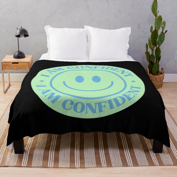 Item preview, I Am Confident Smiley Face designed and sold by NinniShop.