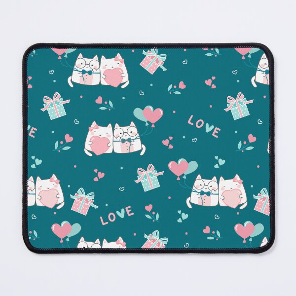 Item preview, Сute Anime cat couple Colorful  pattern design. Rabbits iPhone or Samsung Phone Case Cover designed and sold by RoManSmArt.