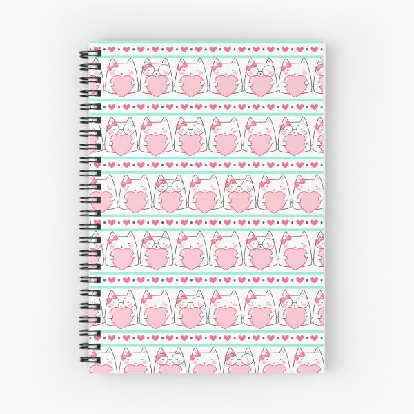 Item preview, Сute Pink Anime cat couple Colorful  pattern design. Rabbits iPhone or Samsung Phone Case Cover designed and sold by RoManSmArt.
